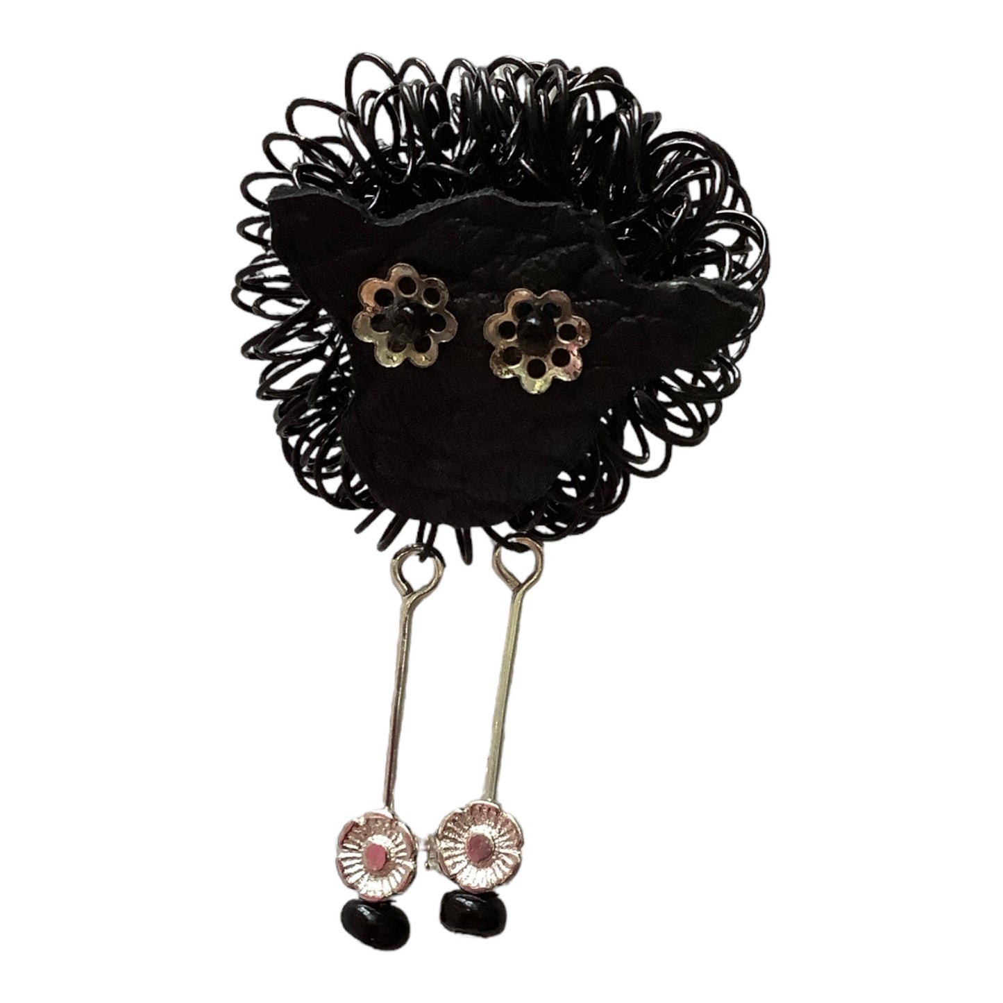 Tangled Sheep Brooch