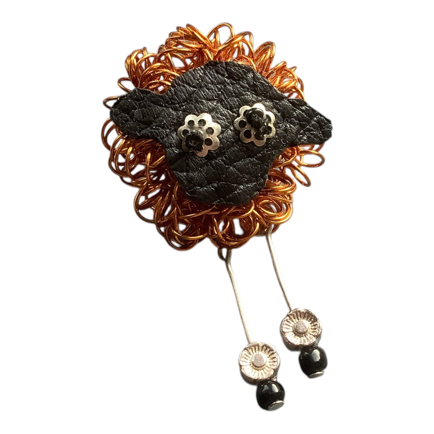 Tangled Sheep Brooch