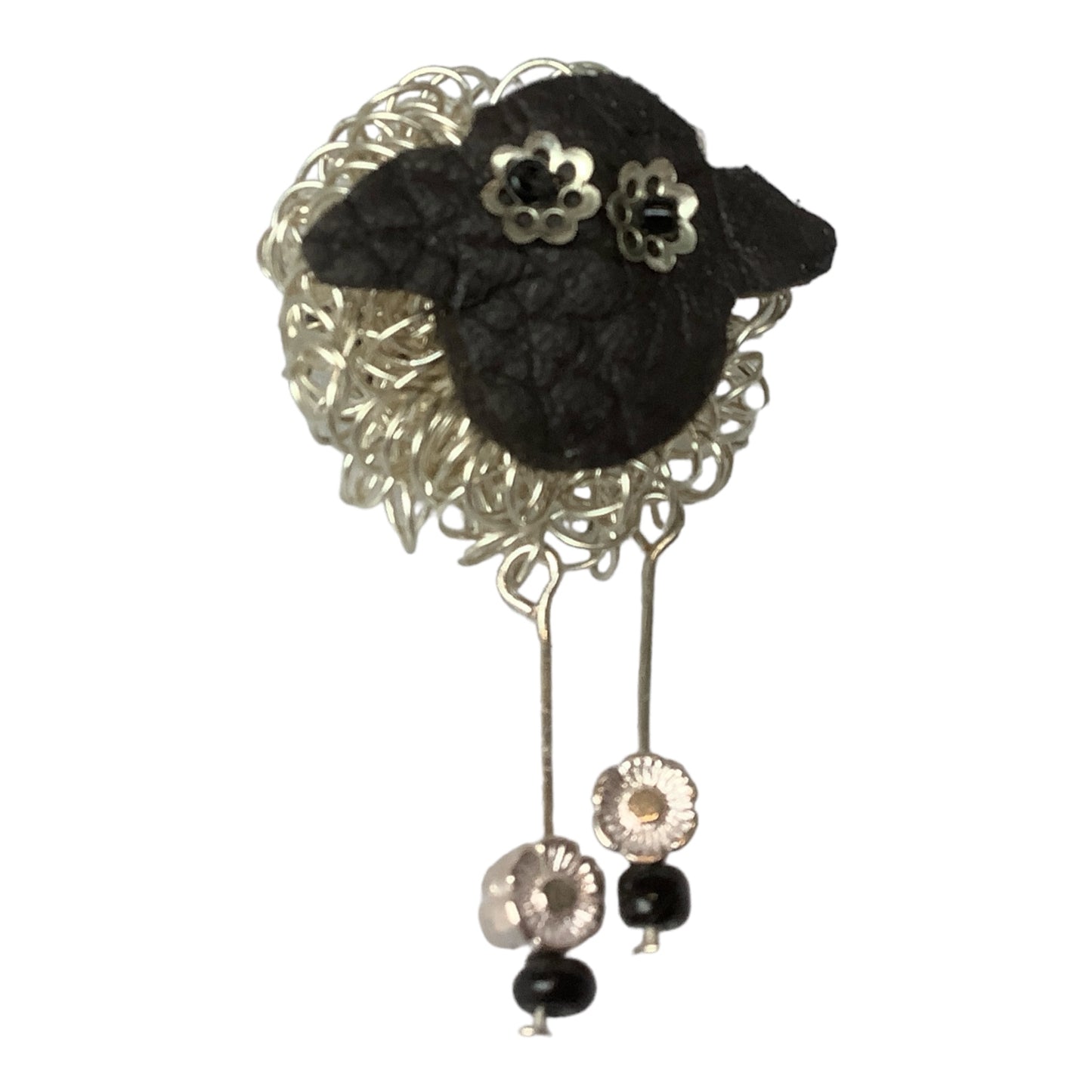 Tangled Sheep Brooch